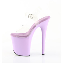 Pleaser FLAMINGO-808 Lavender Platform Pole Dance Shoes