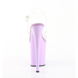 Pleaser FLAMINGO-808 Lavender Platform Pole Dance Shoes