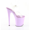Pleaser FLAMINGO-808 Lavender Platform Pole Dance Shoes