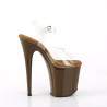 Pleaser FLAMINGO-808 Mocha Platform Pole Dance Shoes