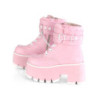 Demonia ASHES-57 Rose Vegan Platform Women Boots