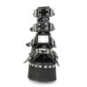 Demonia ASHES-70 Black Vegan Platform Women Boots