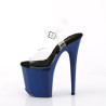 Pleaser FLAMINGO-808 Royal Blue Platform Pole Dance Shoes