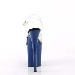 Pleaser FLAMINGO-808 Royal Blue Platform Pole Dance Shoes