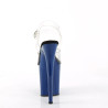 Pleaser FLAMINGO-808 Royal Blue Platform Pole Dance Shoes