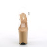 Pleaser FLAMINGO-808 Toffee Platform Pole Dance Shoes