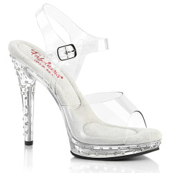 Fabulicious GLORY-508SDT Strass High Heels Bridal Sandals