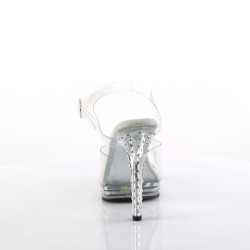 Fabulicious GLORY-508SDT Strass High Heels Bridal Sandals