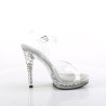 Fabulicious GLORY-508SDT Strass High Heels Bridal Sandals