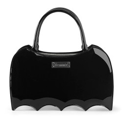 Demonia HB-115 Black Patent Handbags Women