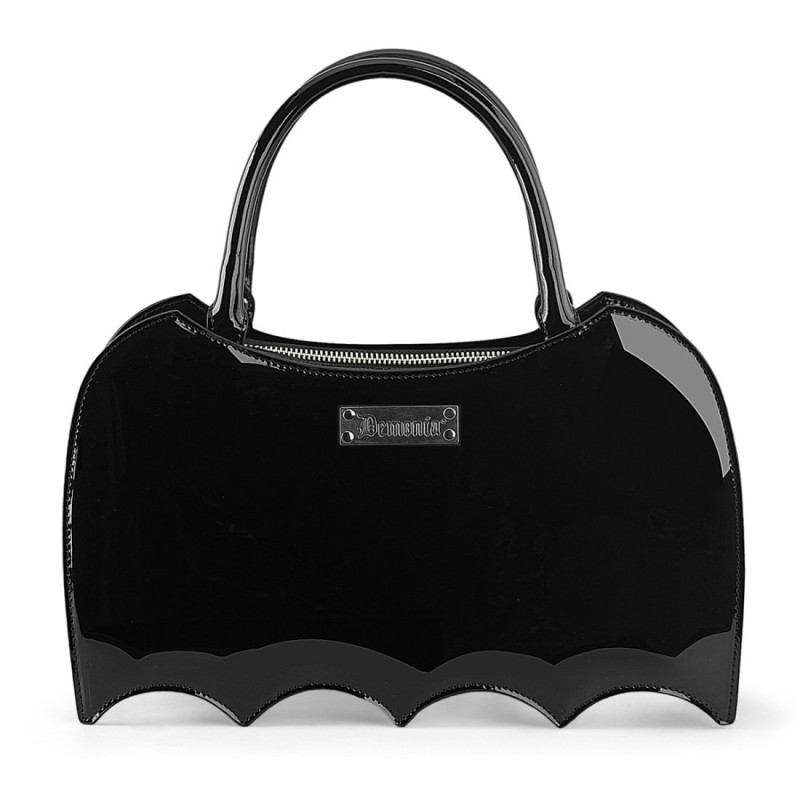 Demonia HB-115 Black Patent Handbags Women Demonia HB-115 Black Patent Handbags Women