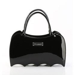 Demonia HB-115 Black Patent Handbags Women