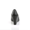 Pleaser Pink Label KIMBERLY-08 Black Men Wedge Pumps