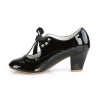 Pin Up Couture WIGGLE-32 Black Patent Sale Women