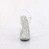 Fabulicious LIP-108SDT Clear Strass High Heels Sandals