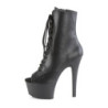 Pleaser ASPIRE-1021 Black Vegan Leather Sale Women