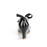 Pin Up Couture WIGGLE-32 Black Patent Sale Women