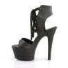 Pleaser ASPIRE-600-14 Vegan Ankle Cuff High Heel Shoes