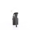 Pleaser PASSION-708 Black Platform High Heeled Shoes