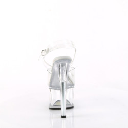 Pleaser PASSION-708 White Insole Platform High Heels
