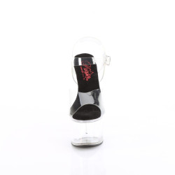 Pleaser PASSION-708 Black Insole Platform High Heels