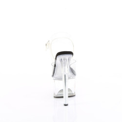 Pleaser PASSION-708 Black Insole Platform High Heels