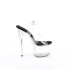 Pleaser PASSION-708 Black Insole Platform High Heels