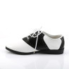 Funtasma SADDLE-50 Black White Lace Up Women Shoes
