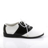 Funtasma SADDLE-50 Black White Lace Up Women Shoes