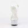 Pleaser ASPIRE-608RSI Clear Strass Platform High Heels