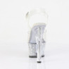 Pleaser ASPIRE-608RSI Clear Strass Platform High Heels