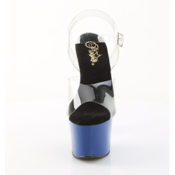Pleaser SKY-308 Blue Platform High Heeled Women Shoes