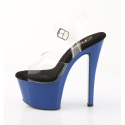 Pleaser SKY-308 Blue Platform High Heeled Women Shoes