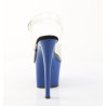Pleaser SKY-308 Blue Platform High Heeled Women Shoes
