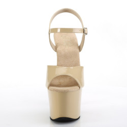 Pleaser SKY-309 Cream Platform High Heels Disco Shoes