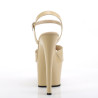 Pleaser SKY-309 Cream Platform High Heels Disco Shoes