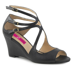 Pleaser Pink Label KIMBERLY-04 Black Vegan Men