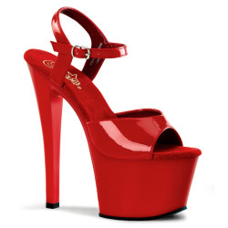 Pleaser SKY-309 Red Platform High Heels Disco Shoes