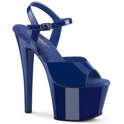 Pleaser SKY-309 Blue Platform High Heels Disco Shoes