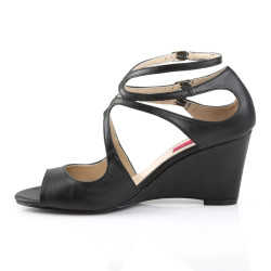 Pleaser Pink Label KIMBERLY-04 Black Vegan Men