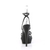 Fabulicious SULTRY-638 Black High Heel Strappy Sandals