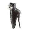 Pleaser ADORE-708SS Transparent Black Glitter