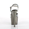 Pleaser ADORE-709HGCH Pewter Hologram Chrome Sale Women