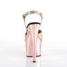 Pleaser ADORE-709HGCH Rose Gold Hologram Chrome Sale