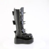 Demonia BEAR-215 Black Vegan Platform Women Boots