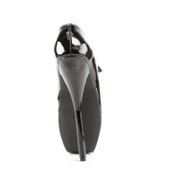 Devious BALLET-08 Black Patent Sale Women