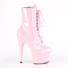 Pleaser ADORE-1020 Rose Patent High Heeled Ankle Boots