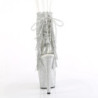 Pleaser CRAZE-880 White Patent Sale Women