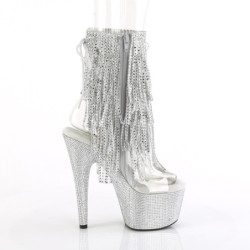 Pleaser CRAZE-880 White Patent Sale Women