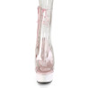 Pleaser DELIGHT-1018C Transparent Patent Glitter Sale